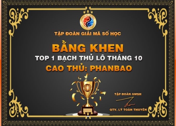 Giao lưu với những cao thủ chốt số top 1